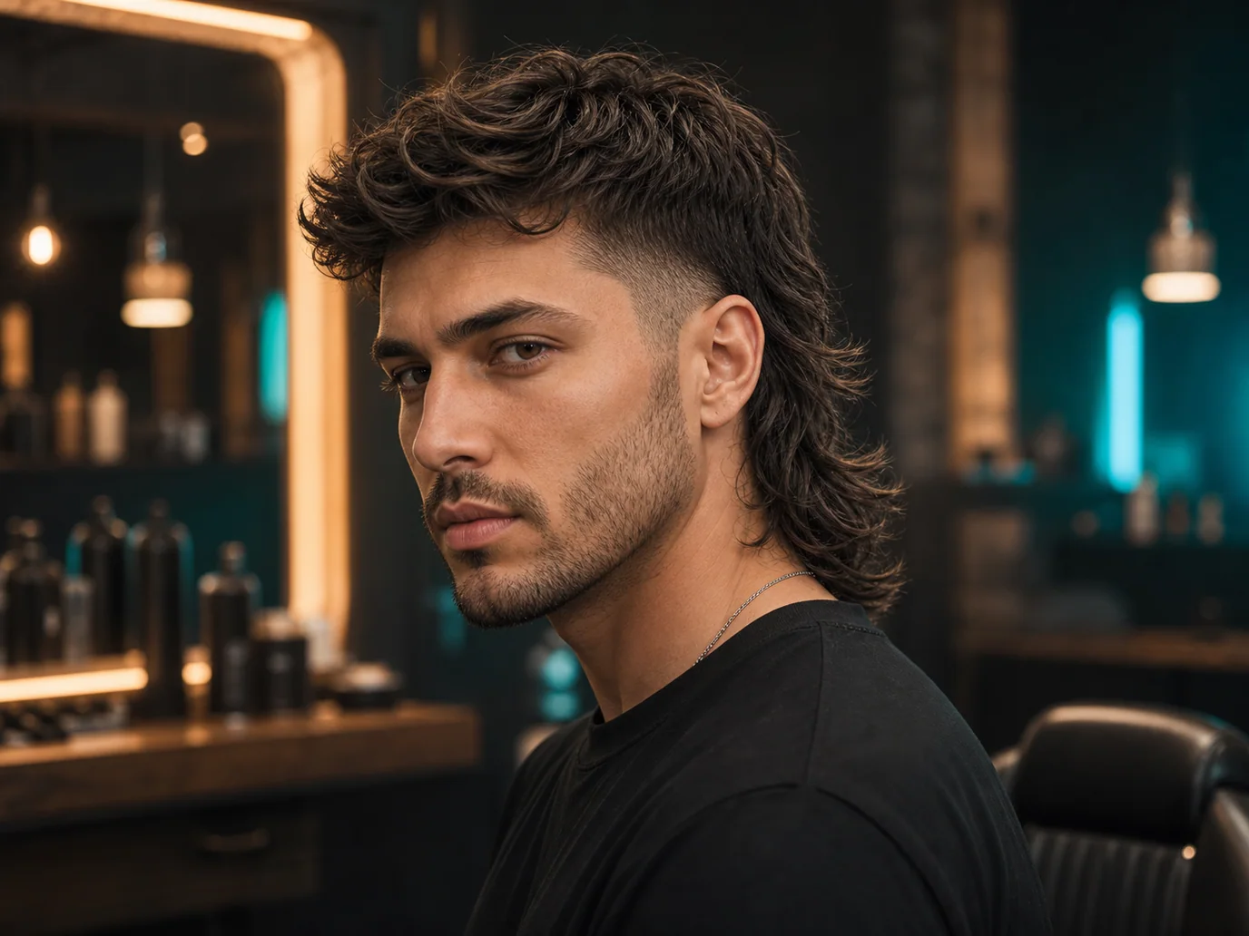 Preview of Modern Mullet generated with Gemini AI